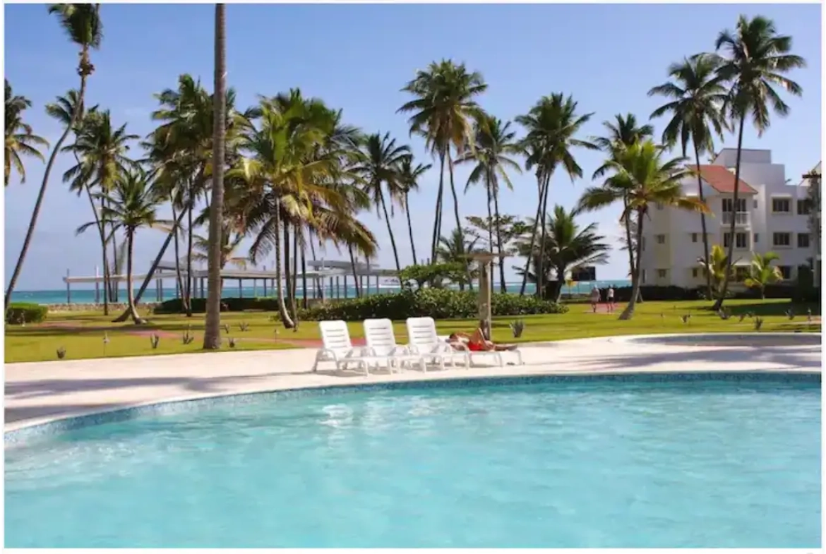 Playa Turquesa, condo de deux chambres en bord de mer à vendre à Punta Cana