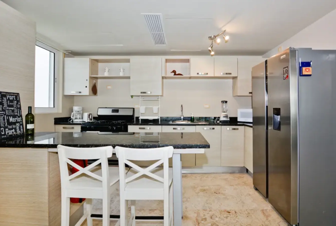 Playa Turquesa, condo de deux chambres en bord de mer à vendre à Punta Cana