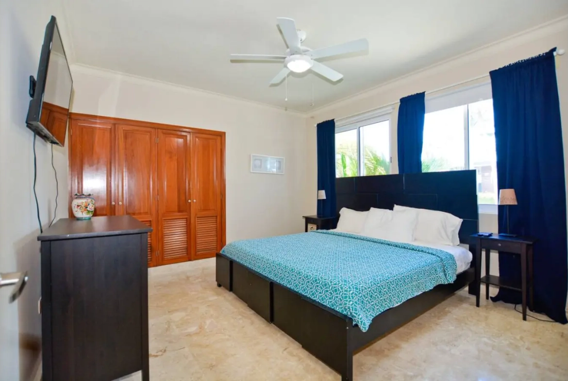 Playa Turquesa, condo de deux chambres en bord de mer à vendre à Punta Cana