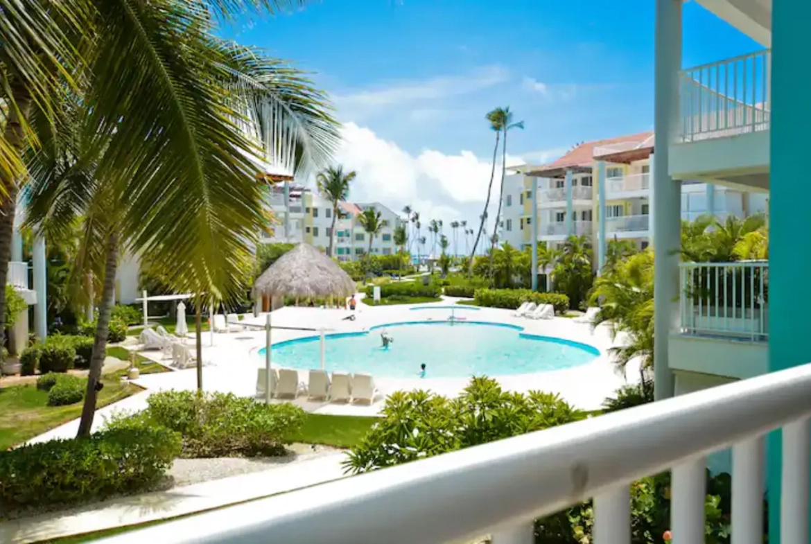 Playa Turquesa, condo de deux chambres en bord de mer à vendre à Punta Cana