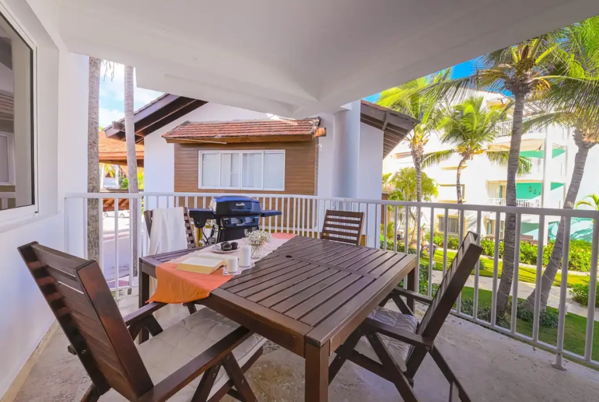 Playa Turquesa, condo de deux chambres en bord de mer à vendre à Punta Cana