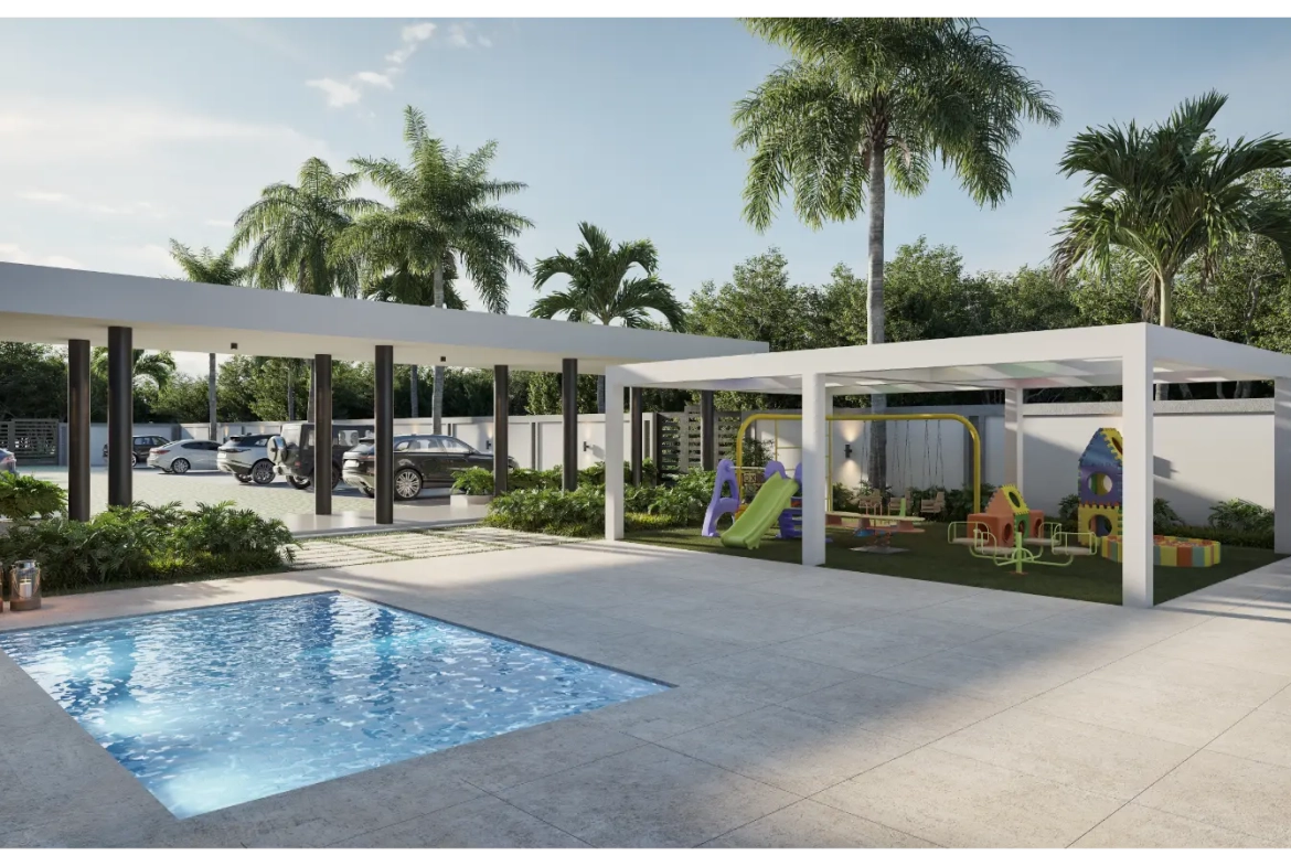 LM3 Residences, apartamento de una habitación en venta en Punta Cana con balcón