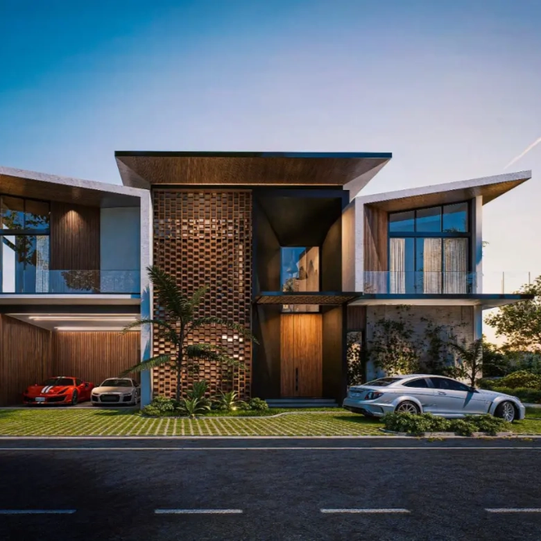 ID , Ciudad Las Canas, villa de cuatro habitaciones en venta en Park Residences en Cap Cana ()