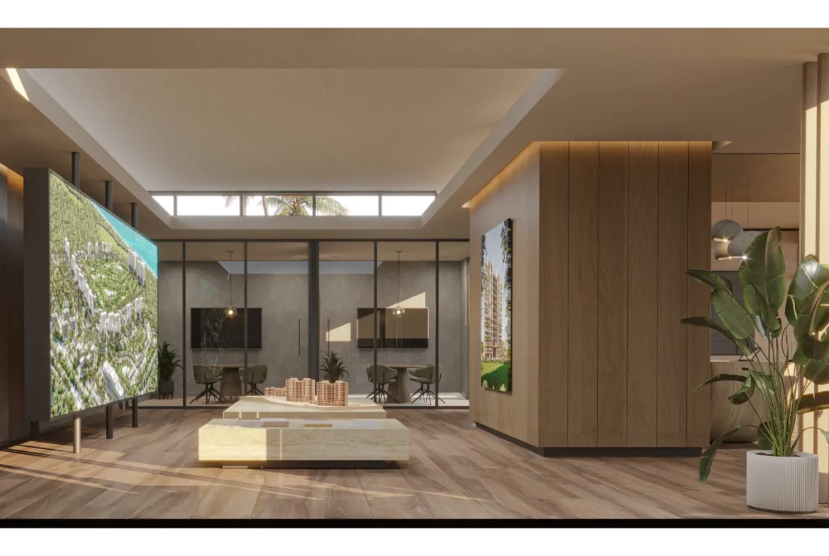 Zabela Beach at Macao, Solea Tower, Apartamento de una habitación en venta en Punta Cana con Vistas al Jardín