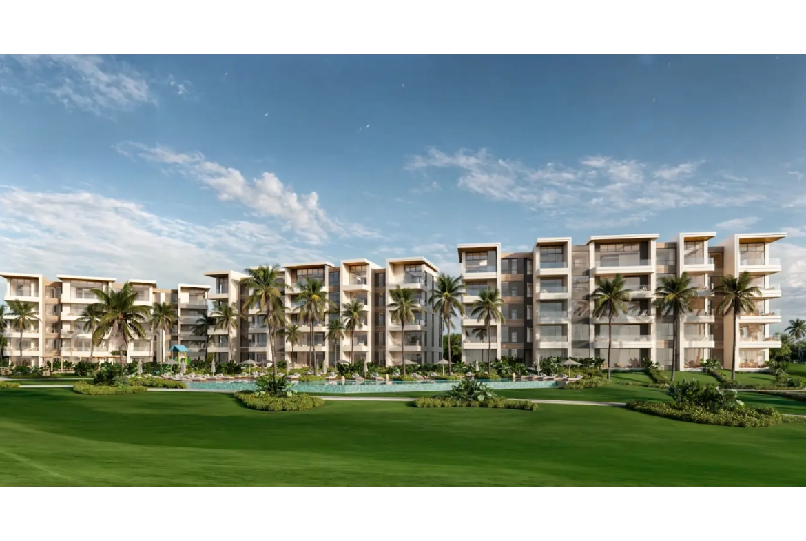 Solea at Zabela Beach, Condo d’une chambre à vendre à Macao, Punta Cana avec vue sur la piscine