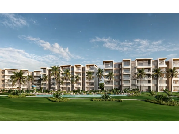 Apartamento de dos dormitorios en venta en Solea Palms, Playa Zabela en Punta Cana