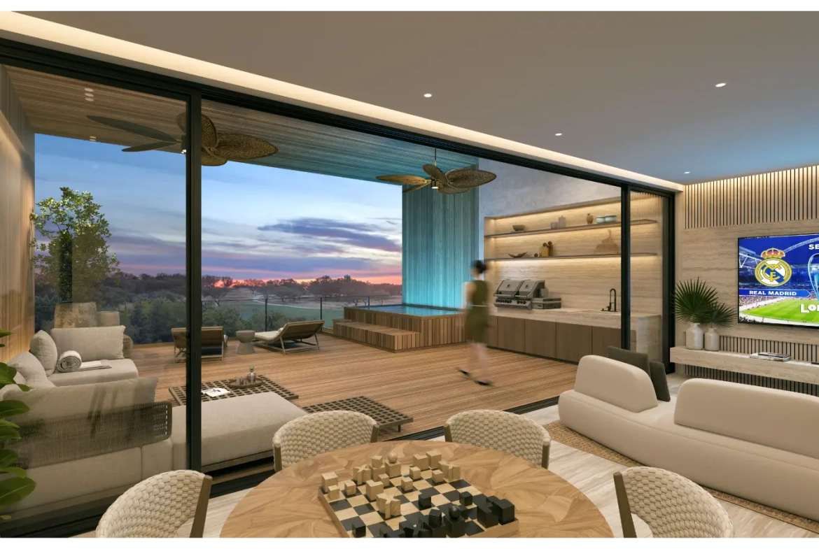Downtown Punta Cana, luxueux appartements de deux chambres à vendre à Naviva Residences