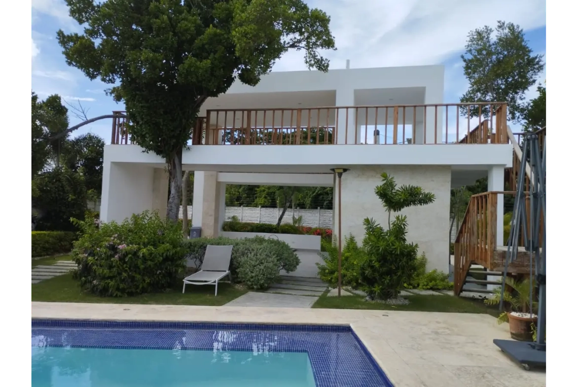 ID , Luxurious Two Bedroom Villa for sale in Bavaro, Punta Cana with Garden ()