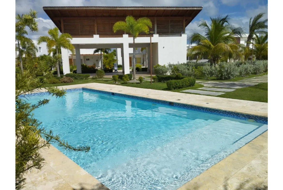 ID , Luxurious Two Bedroom Villa for sale in Bavaro, Punta Cana with Garden ()