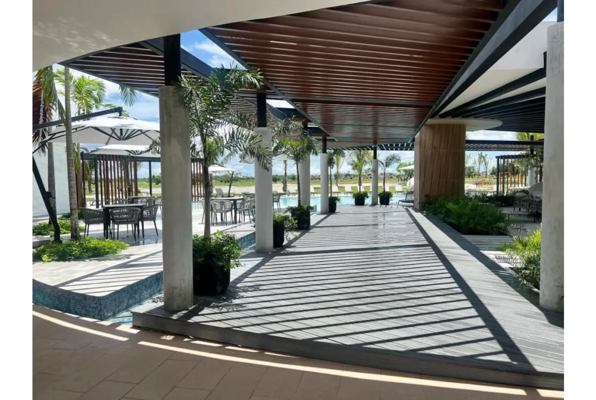 Panorama Lake, condo d’une chambre à coucher à vendre à Vista Cana, Punta Cana avec piscine