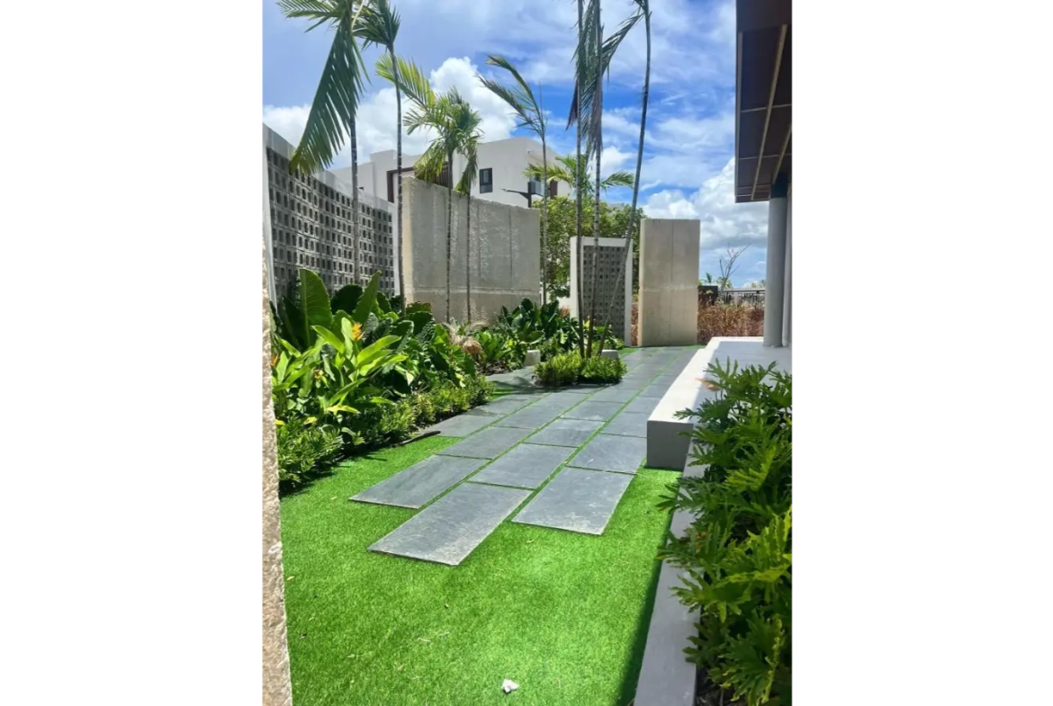 Appartement de deux chambres à vendre au Panorama Lake à Vista Cana, Punta Cana, avec un lac de pêche