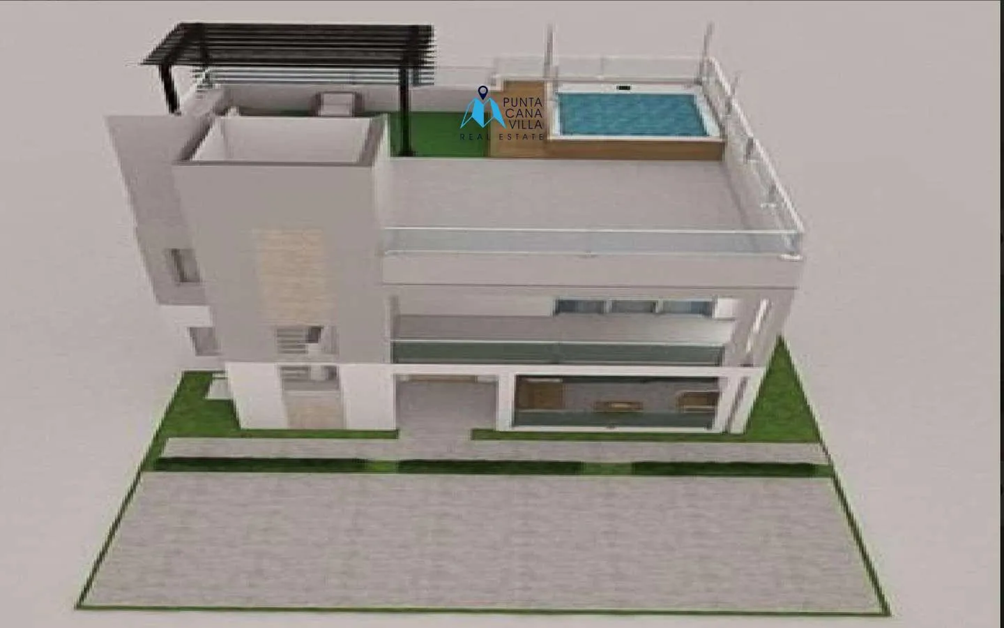 Residencias Bella: Villa de tres habitaciones en venta en Bávaro