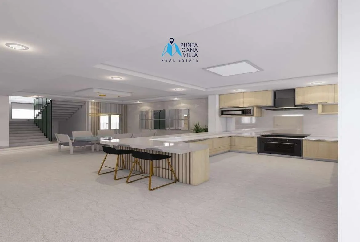 Bella Residences Three Bedroom Villa For Sale In Bavaro ()