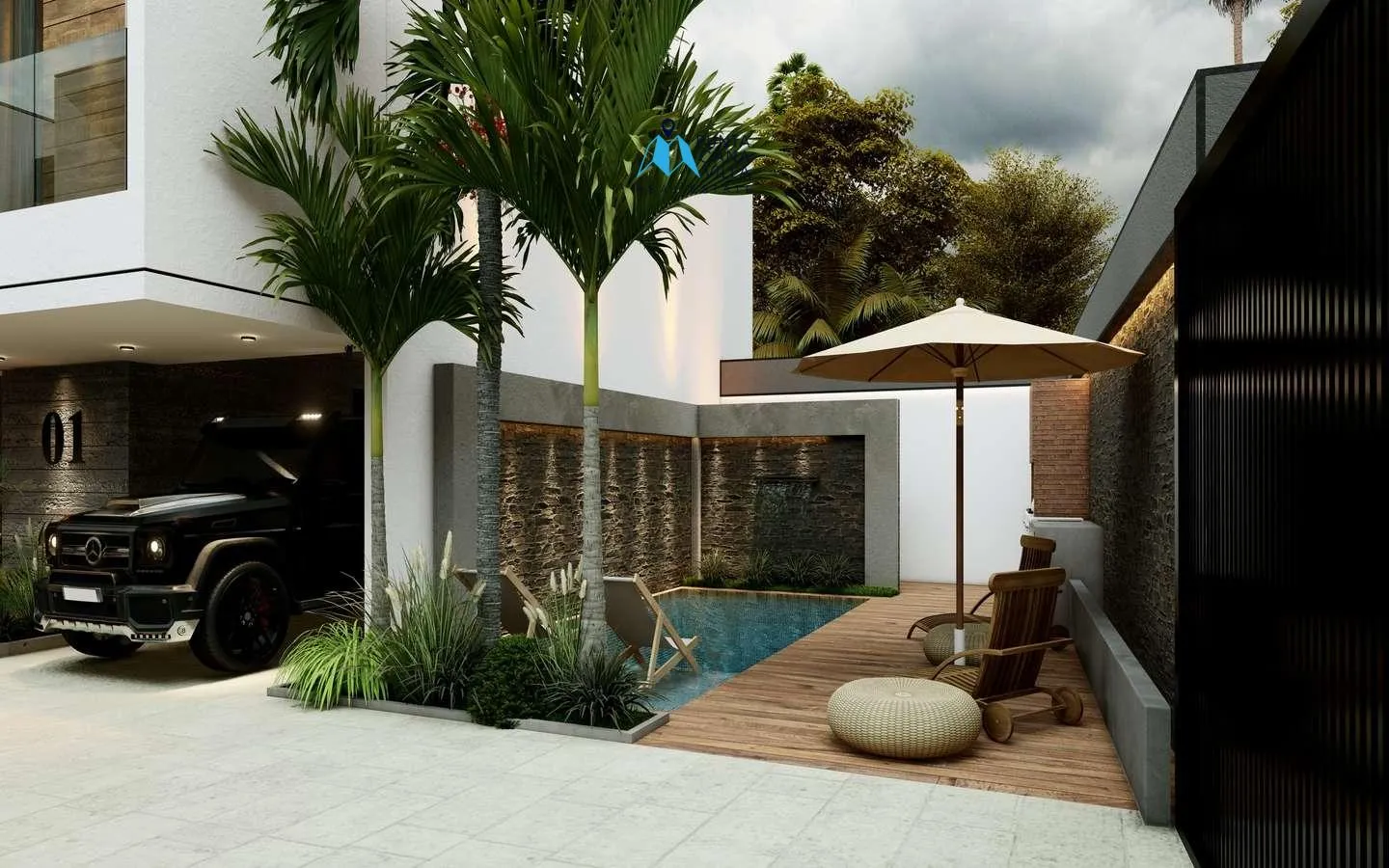 La Prima Bella: Dos Dormitorios casa duplex En Venta En Bavaro, Punta Cana