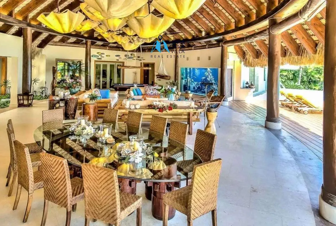Serena Five bedroom ocean view villa for sale in Punta Cana Resort and Club ()