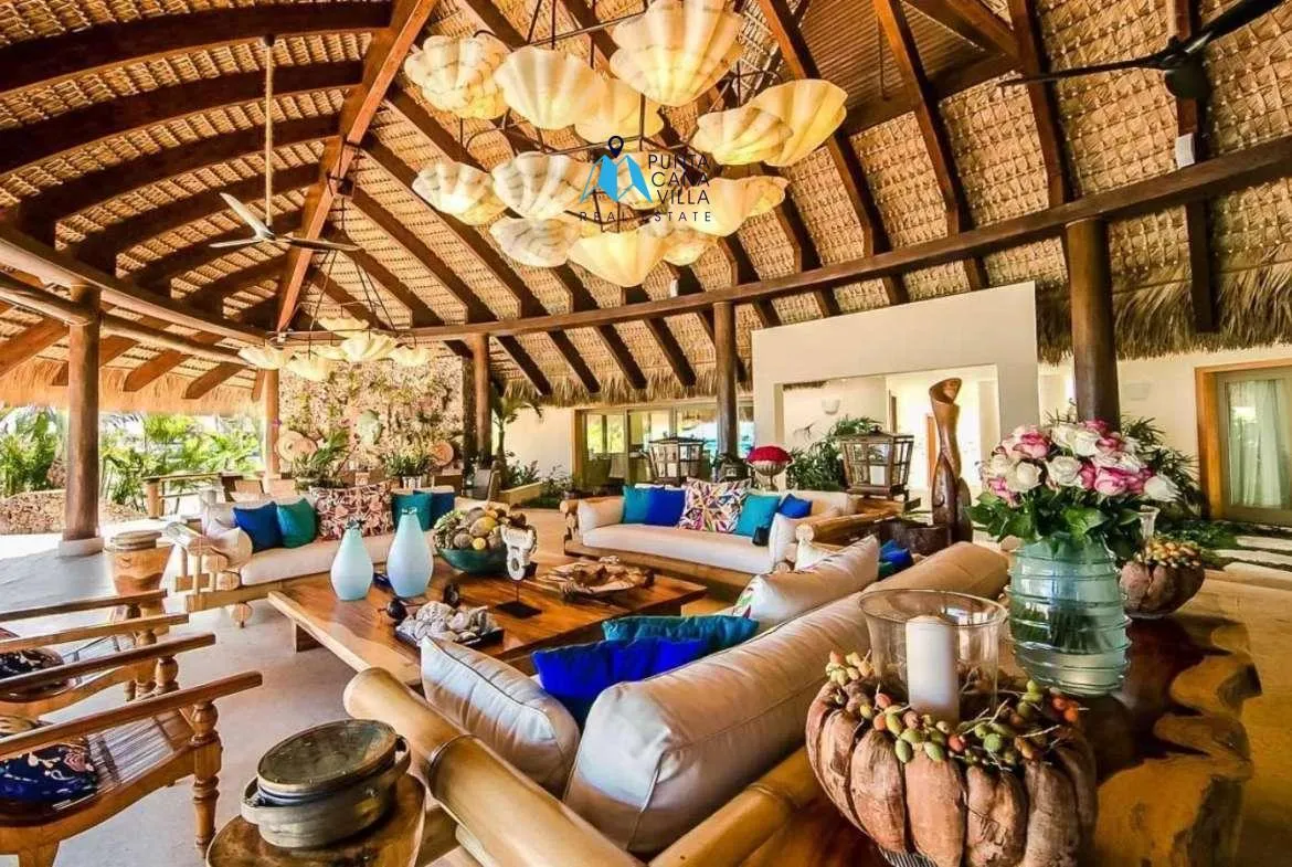 Serena Five bedroom ocean view villa for sale in Punta Cana Resort and Club ()