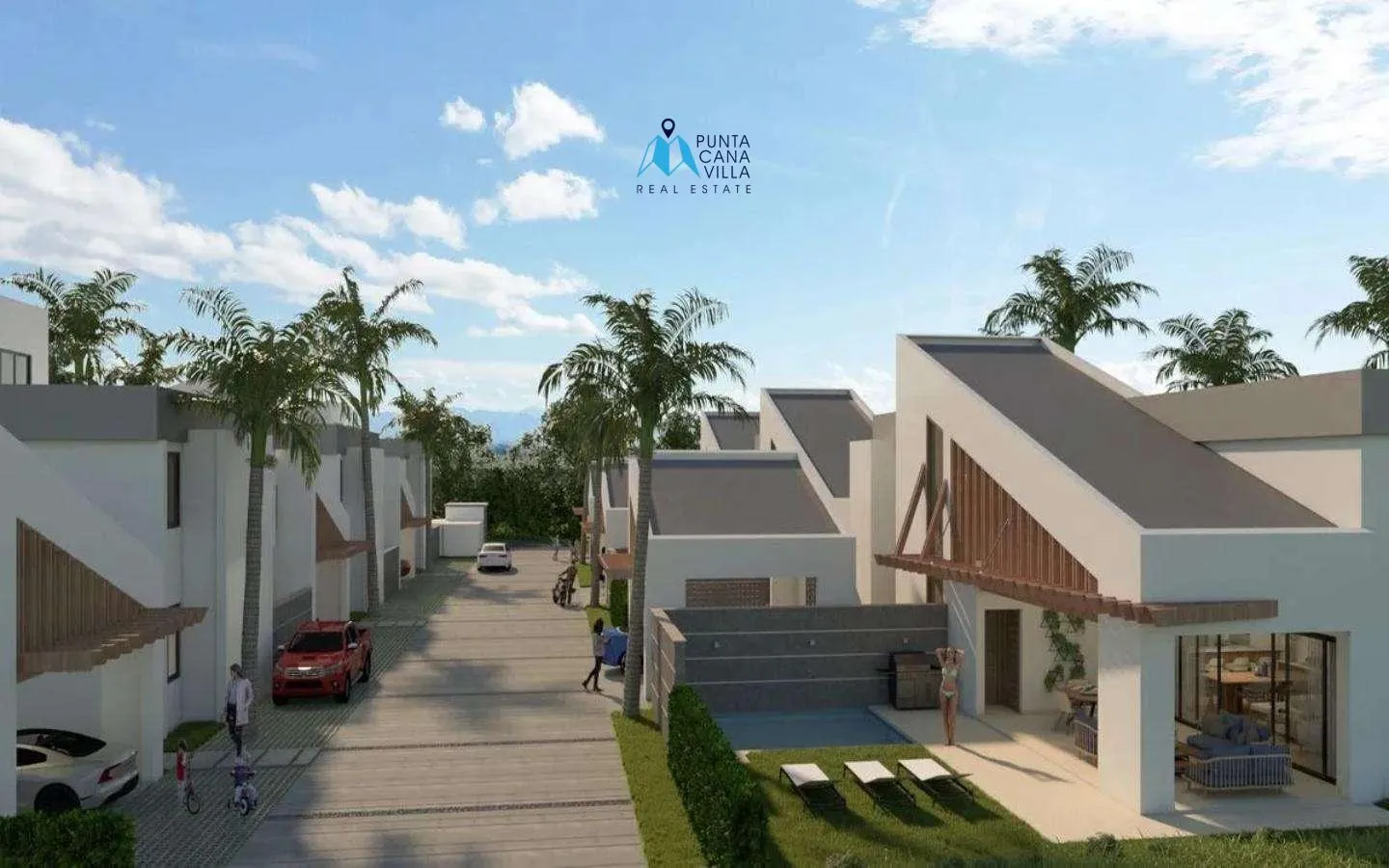 Villa Las Sextas, Villa de cuatro habitaciones en venta en Punta Cana Village