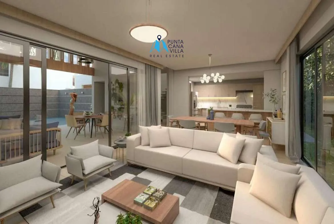 Las Sextas Four bedroom villa for sale in Punta Cana Village ()