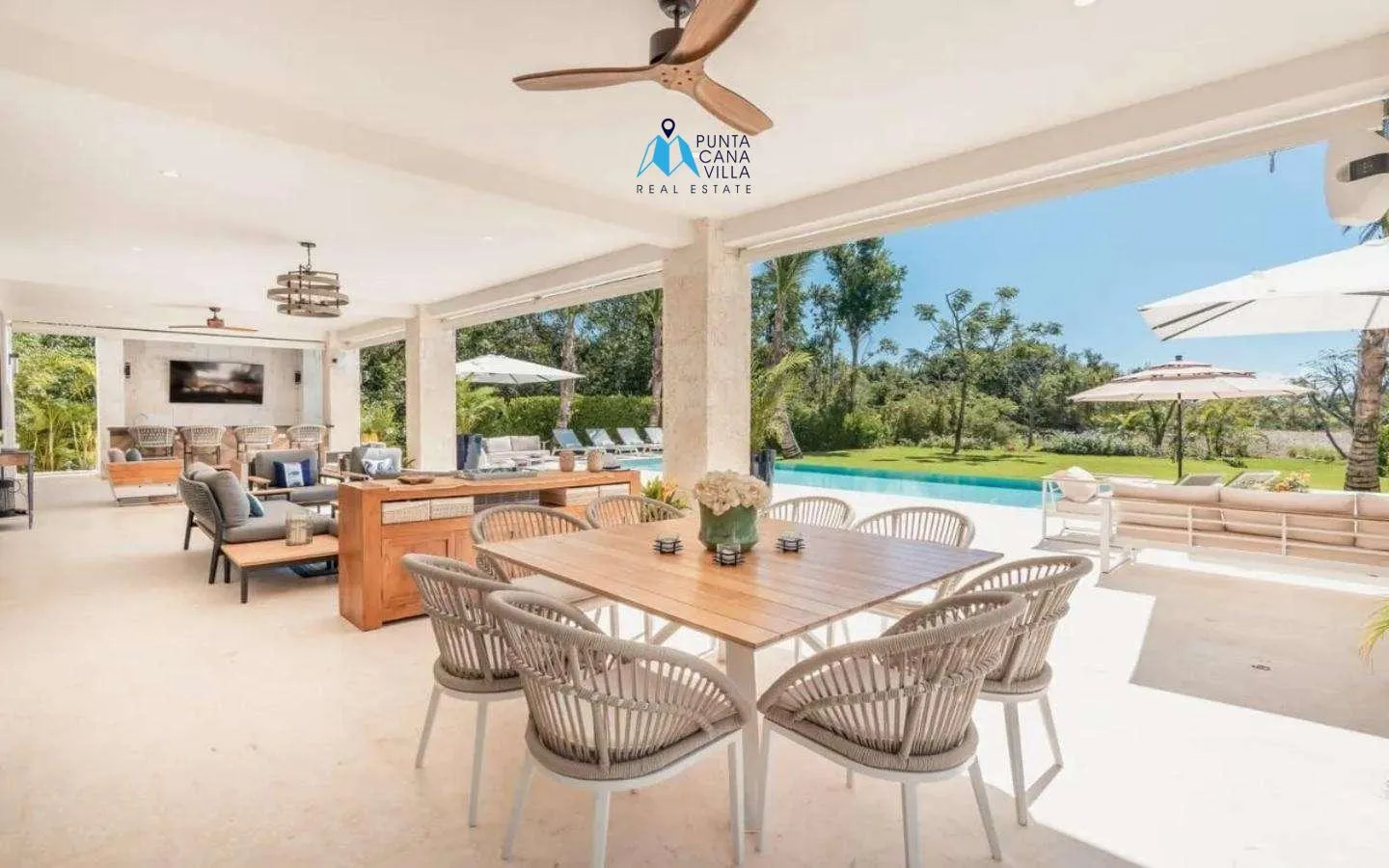 Hacienda, Villa de siete habitaciones en venta en Puntacana Resort and Club