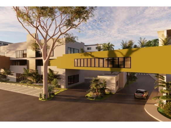 ID , Jardines del Prado Residences, Two Bedroom Apartment For Sale In Punta Cana with Controlled Access ()