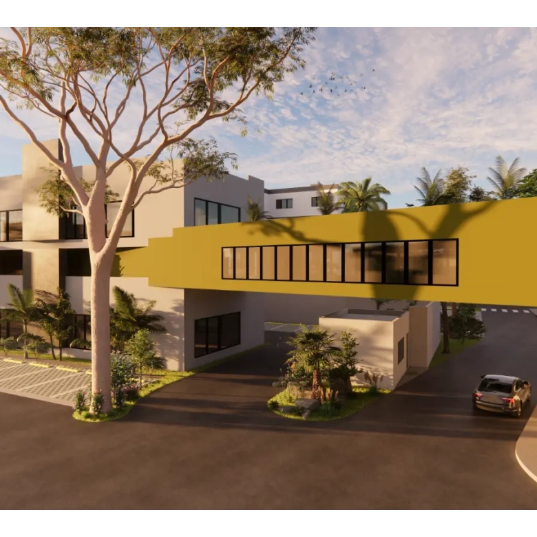 ID , Residencias Jardines del Prado, Apartamento de Dos Habitaciones en Venta en Punta Cana con Acceso Controlado ()