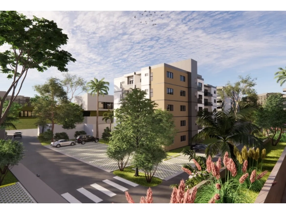 ID , Three Bedroom Apartment for Sale at Jardines del Prado Residences, Second Stage in Punta Cana ()