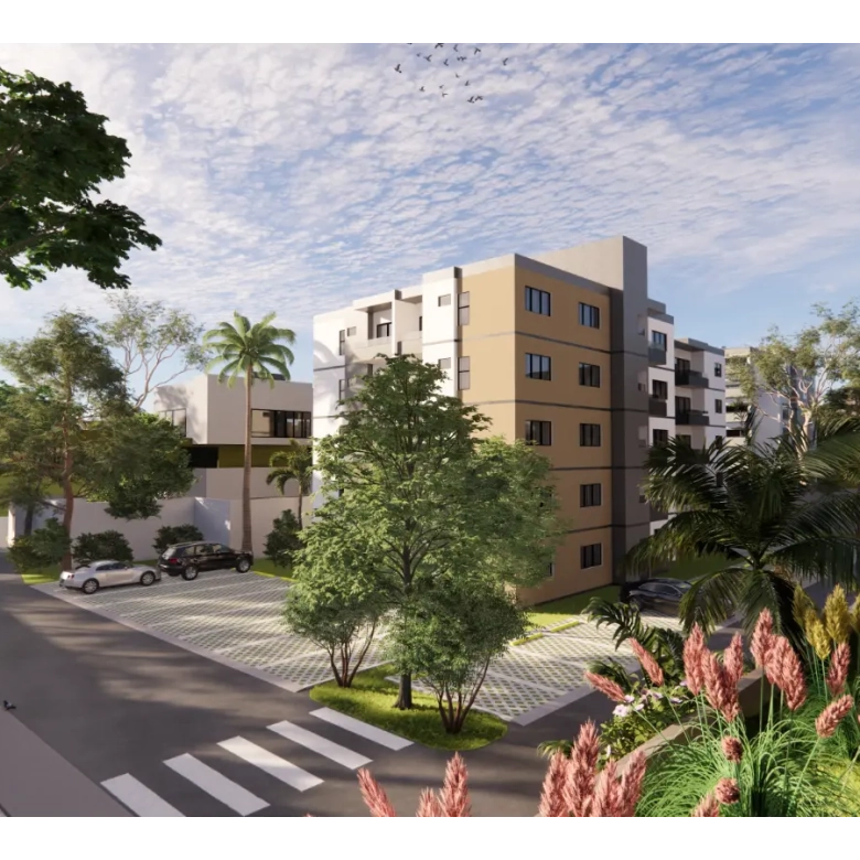 ID , Three Bedroom Apartment for Sale at Jardines del Prado Residences, Second Stage in Punta Cana ()