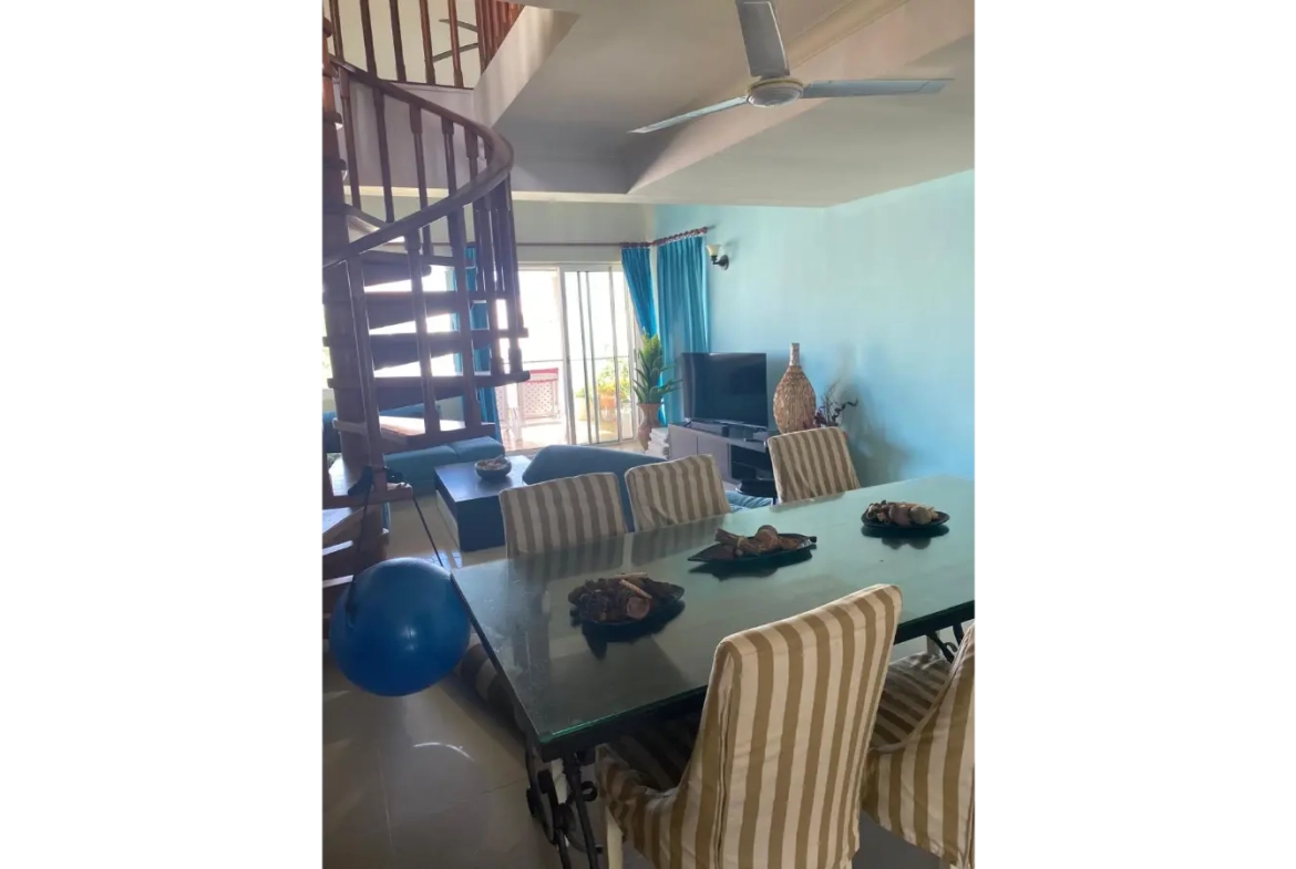 ID , Beach Front Three Bedroom Apartment for Sale in Playa Turquesa, Punta Cana ()