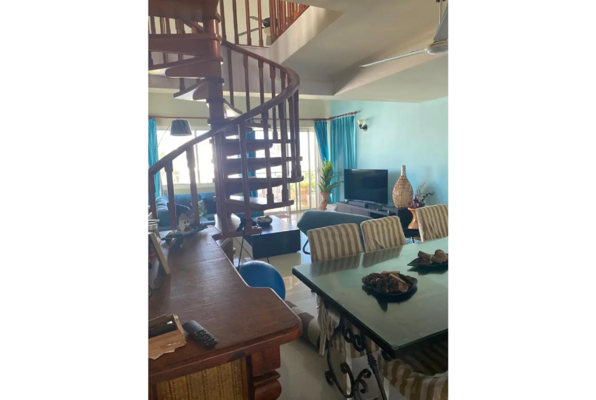 ID , Beach Front Three Bedroom Apartment for Sale in Playa Turquesa, Punta Cana ()