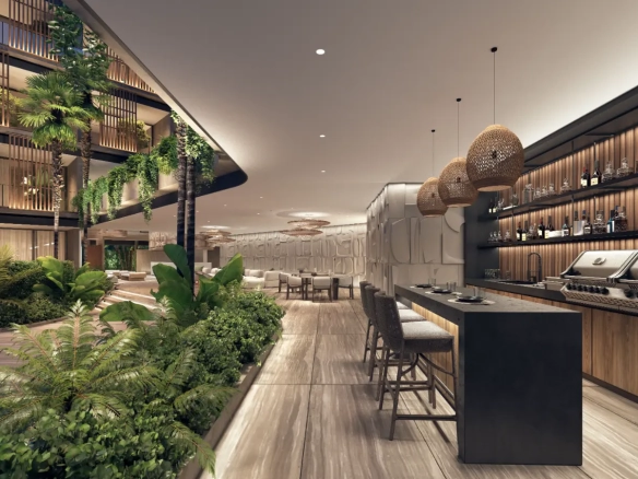 Naviva Penthouse de 2 habitaciones en venta en el centro de Punta Cana con azotea privada
