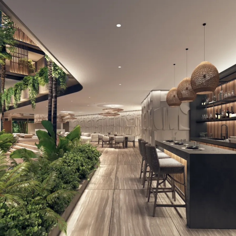Naviva Penthouse de 2 habitaciones en venta en el centro de Punta Cana con azotea privada