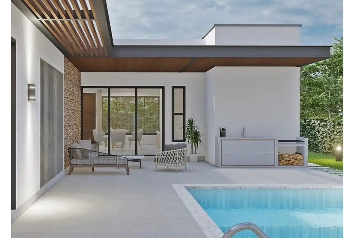 Villa Esmeralda: Lujosa Villa de cuatro habitaciones en venta en Olmos Residences, Macao, Punta Cana