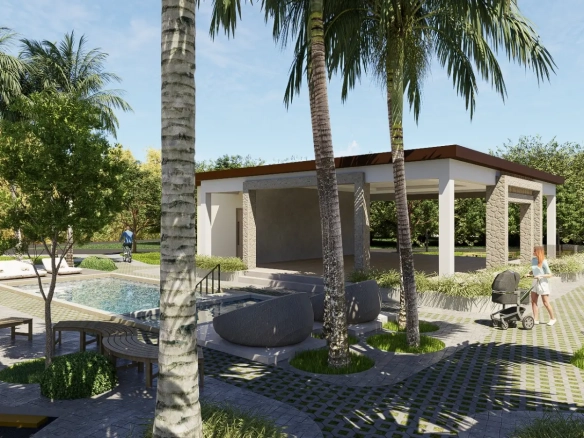 Villa Olmos: Villa de cuatro habitaciones en venta en Olmos Residences en Punta Cana con acceso a la playa