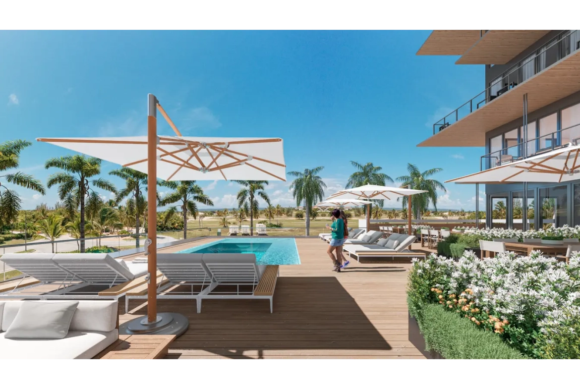 ID , Luxury Four Bedroom Condo for Sale at Olea Residences, Cap Cana with Exclusive Lake Access ()