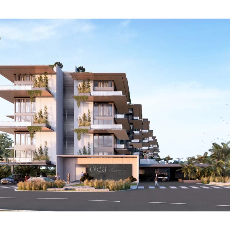 ID , Olea Residences, Three bedroom condo for sale in Cap Cana with Lake ()