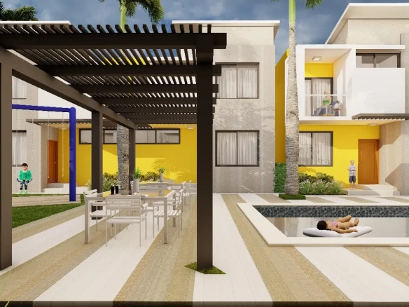 ID , Sirope II, Villa de dos habitaciones en venta en White Sands, Punta Cana ()
