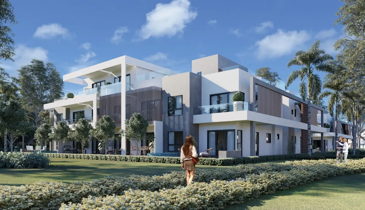 Vista Cana, Panorama Park Residences : Maisons de trois chambres à vendre, Punta Cana