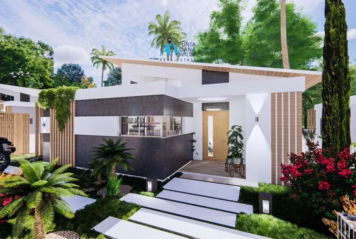 Aura Residences Three Bedroom Villa For Sale In Bavaro ()