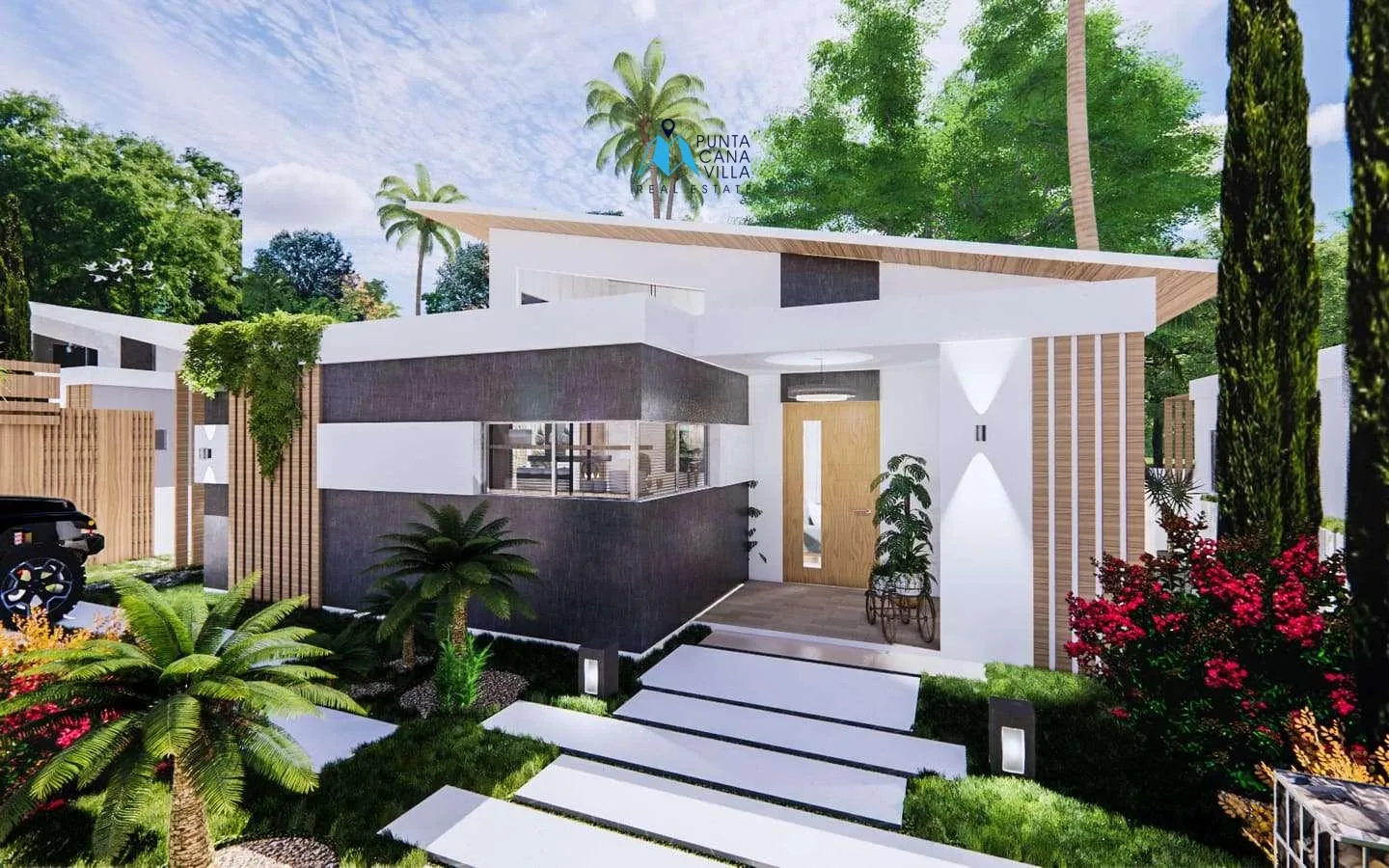 Residencias Aura: Tres Dormitorios Villa En Venta En Bavaro, Punta Cana