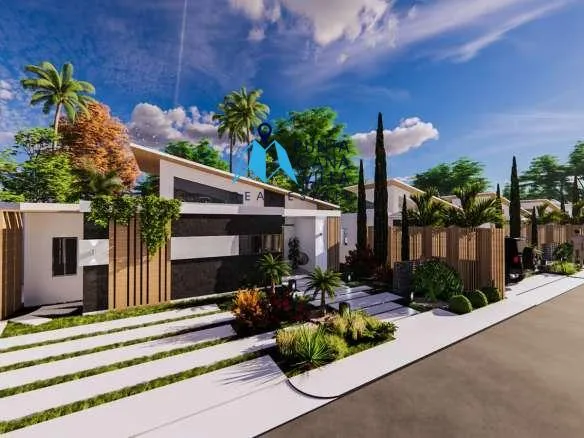 Aura Residences Three Bedroom Villa For Sale In Bavaro ()