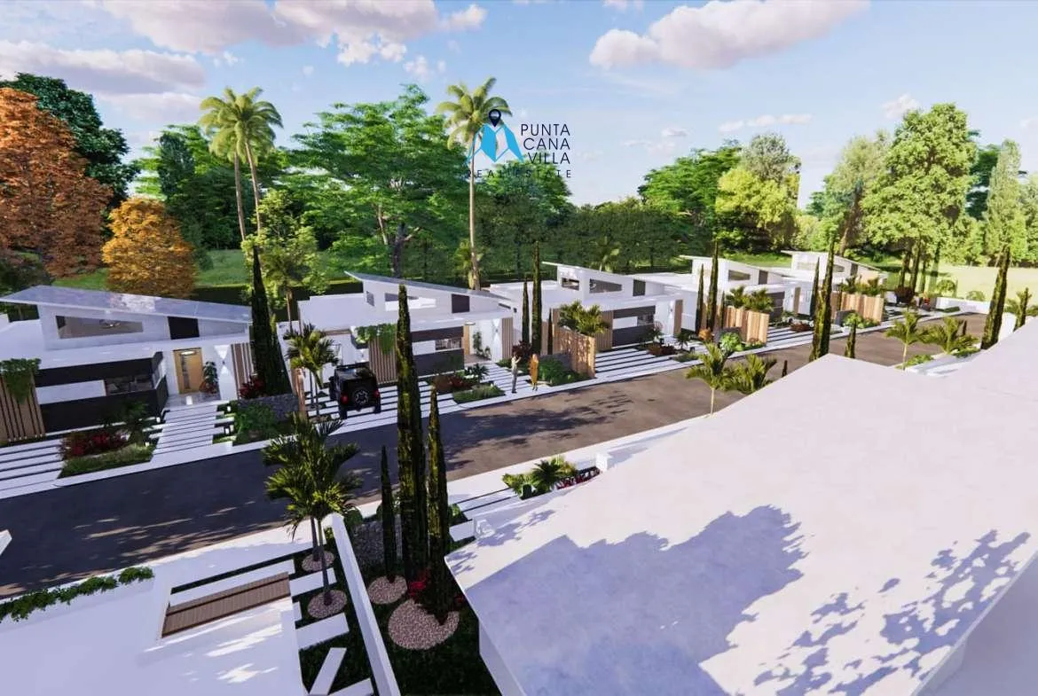 Aura Residences Three Bedroom Villa For Sale In Bavaro ()