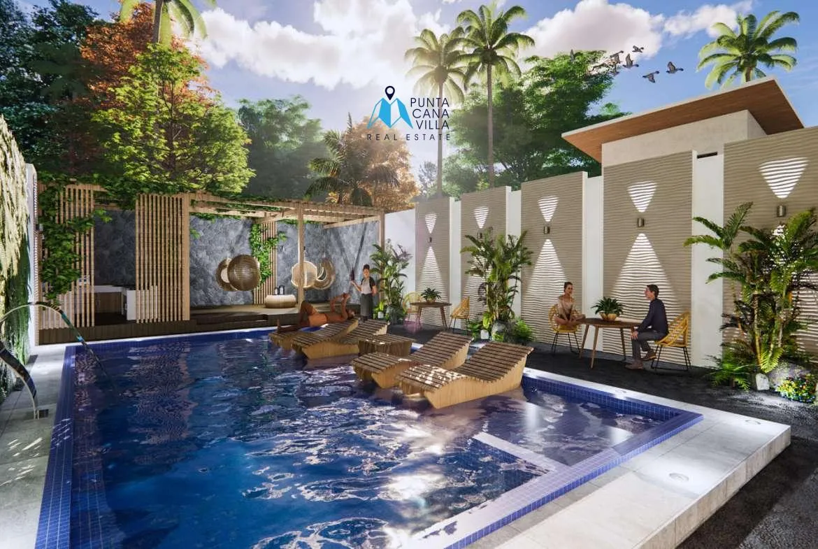Aura Residences Three Bedroom Villa For Sale In Bavaro ()