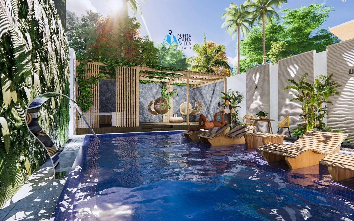 Residencias Aura: Tres Dormitorios Villa En Venta En Bavaro, Punta Cana