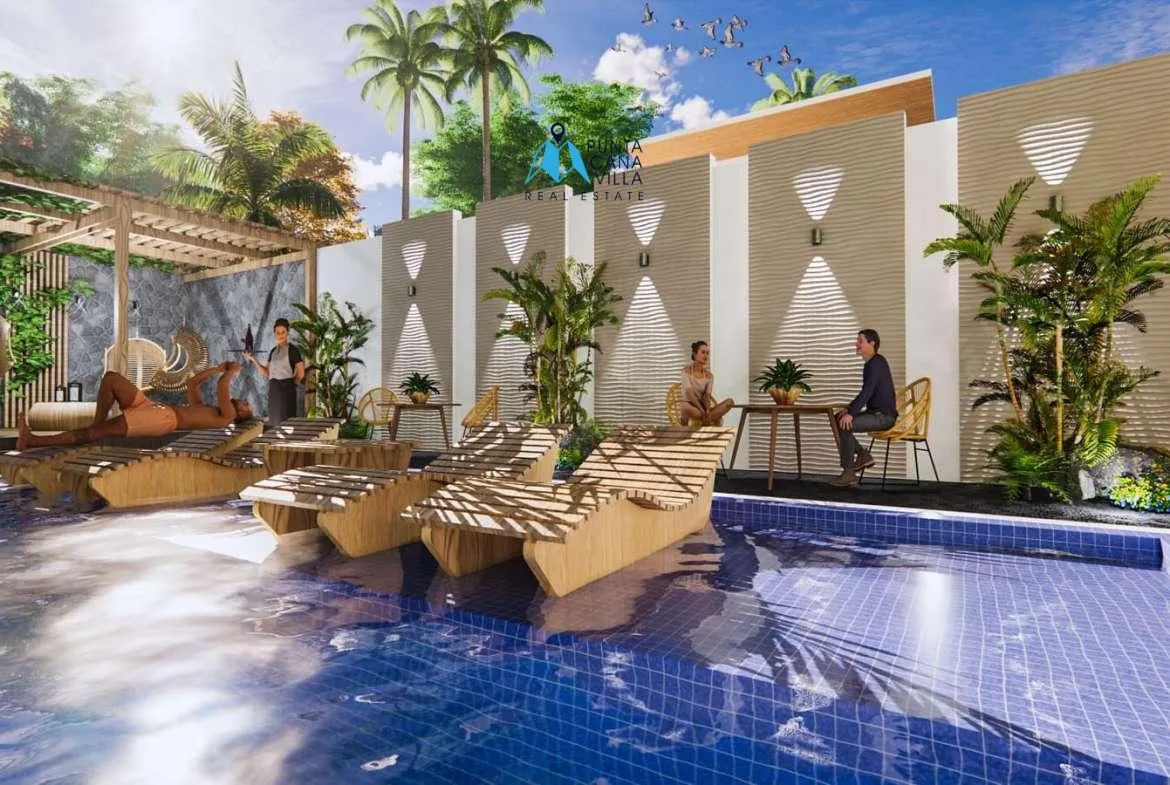 Aura Residences Three Bedroom Villa For Sale In Bavaro ()