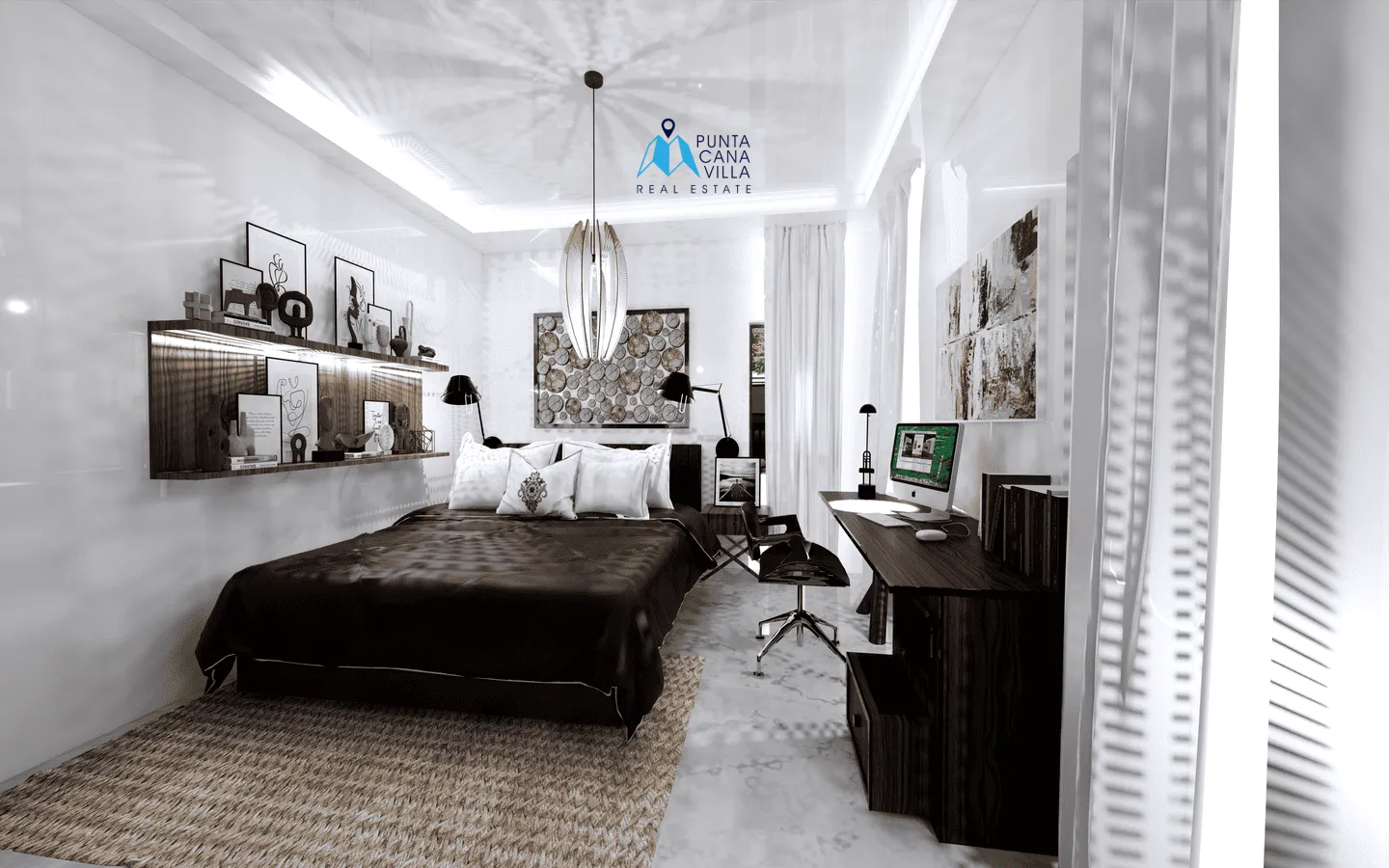 Residencias Aura: Tres Dormitorios Villa En Venta En Bavaro, Punta Cana