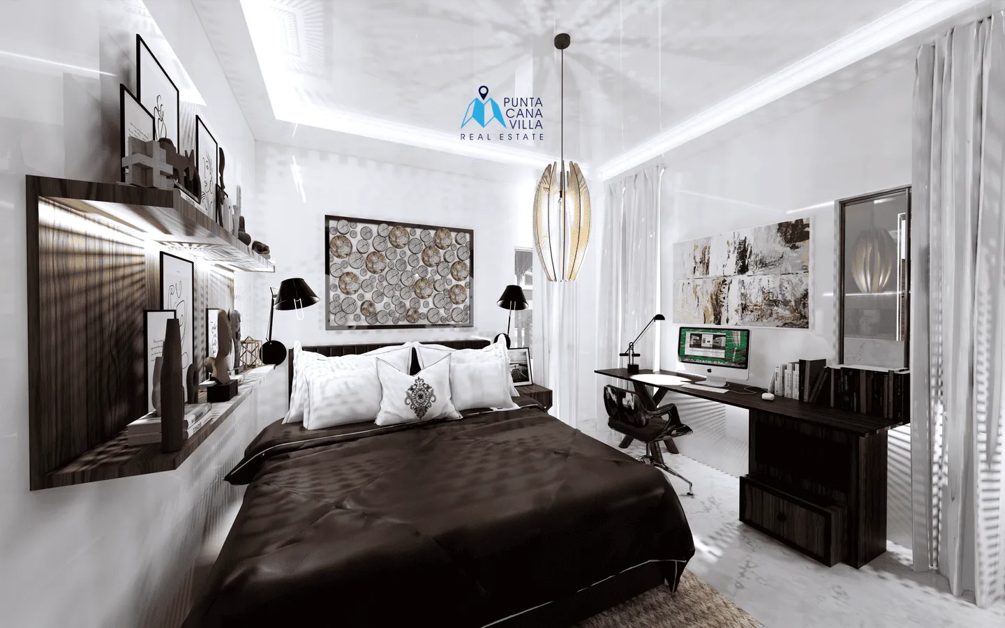 Residencias Aura: Tres Dormitorios Villa En Venta En Bavaro, Punta Cana