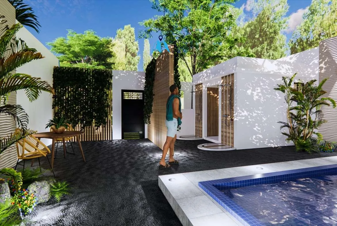Aura Residences Three Bedroom Villa For Sale In Bavaro ()