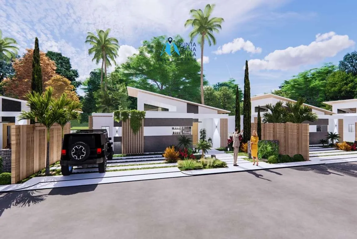 Aura Residences Three Bedroom Villa For Sale In Bavaro ()