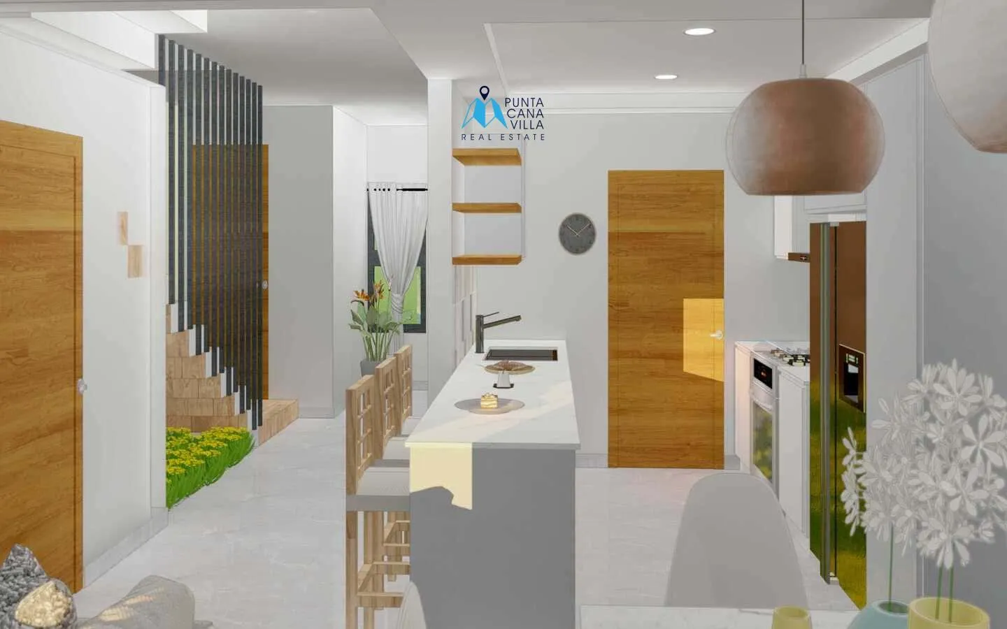 Residencias Pedro Mir 2: casa duplex de tres habitaciones en venta en Bávaro