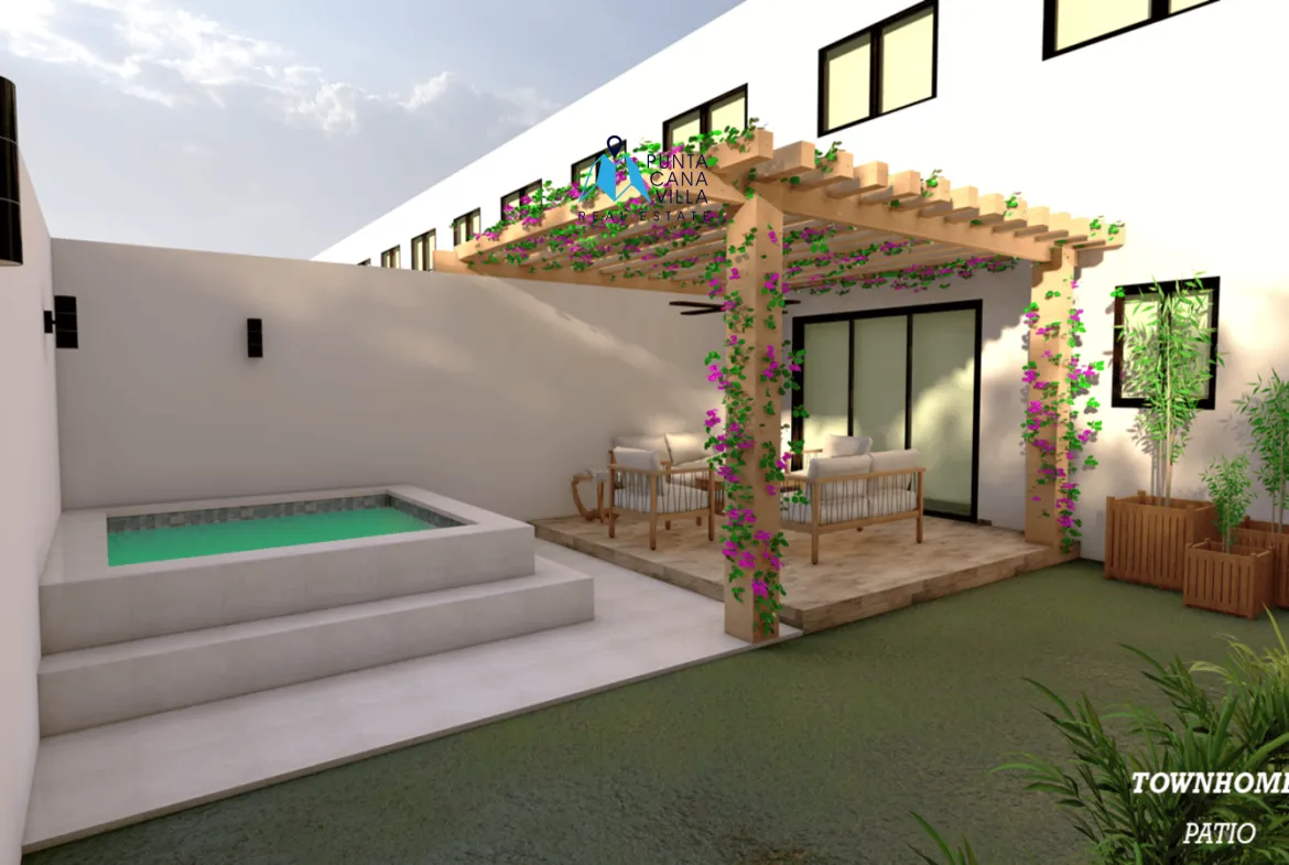 Pedro Mir Residences Three Bedroom Townhouse For Sale In Bavaro ()